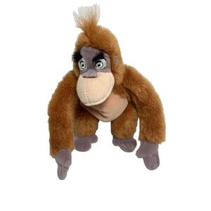 Disney Store The Jungle Book King Louie 8-Inch Bean Bag Toy Plush